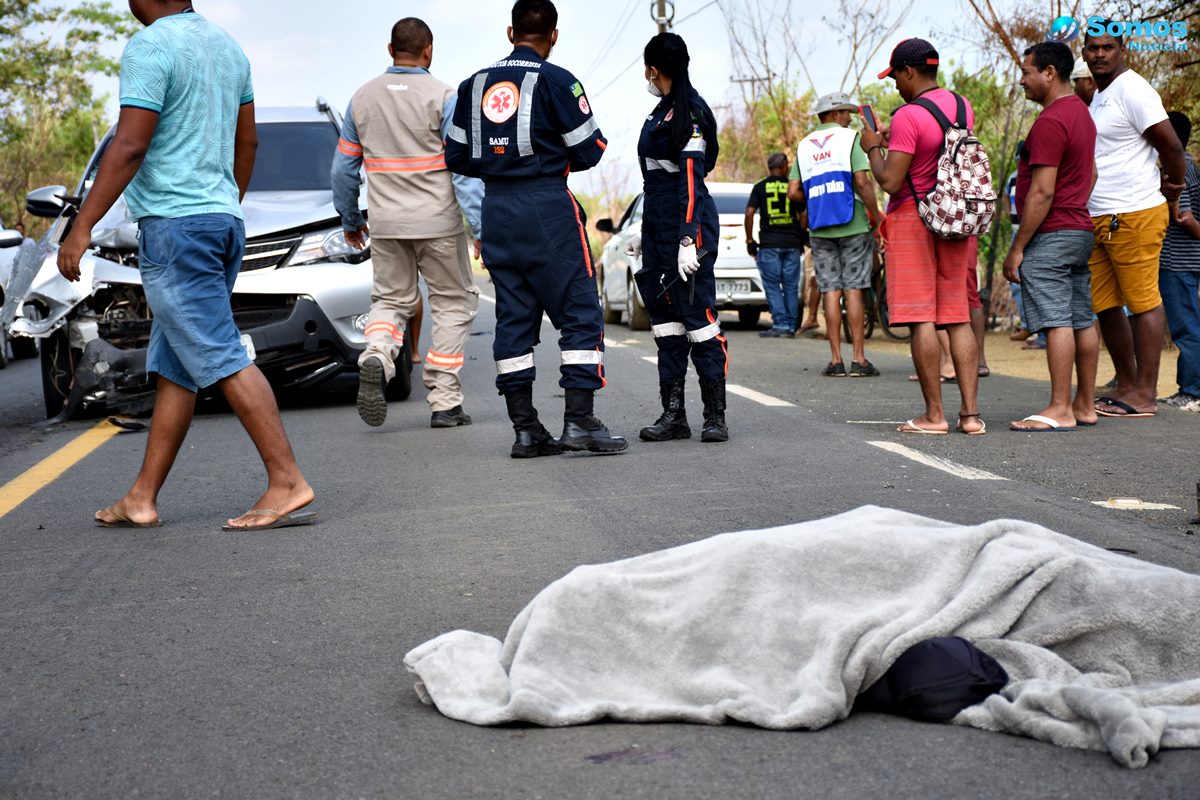 Acidente ocorreu na BR 343, em Amarante-PI